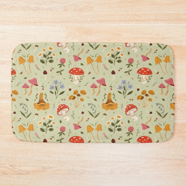 Item preview, Mushrooms and Wildflowers designed and sold by ohjessmarie.