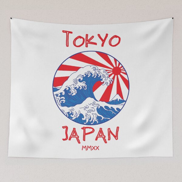 Item preview, Tokyo Japan Great Wave designed and sold by OlympicsMerch.