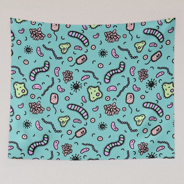 Item preview, Turquoise Micro macro designed and sold by pixiepatterns.