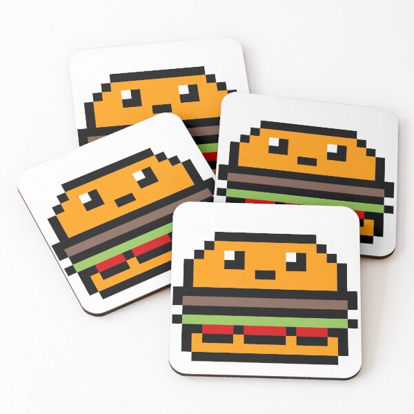 Item preview, pixel hamburger designed and sold by Lithium Cavern.