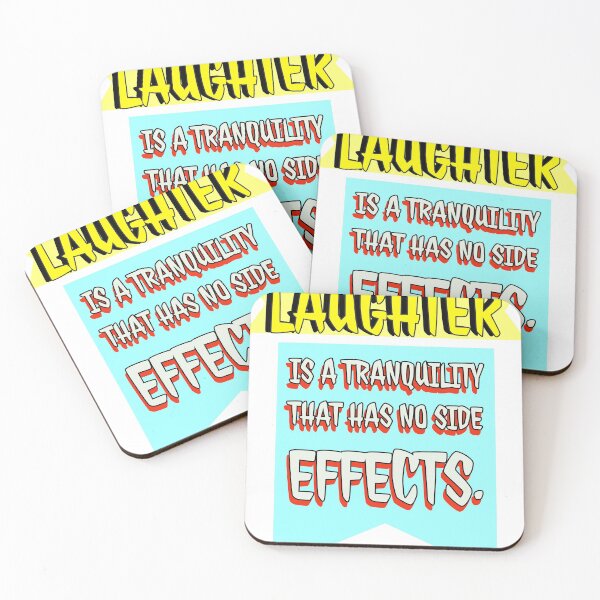 Item preview, Laughter is a tranquility that has no side effects. designed and sold by Trending Art.