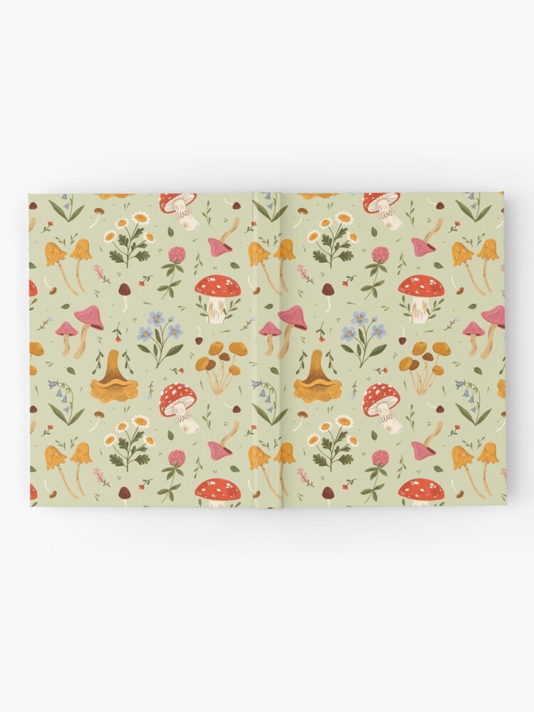 Alternate view of Mushrooms and Wildflowers Hardcover Journal