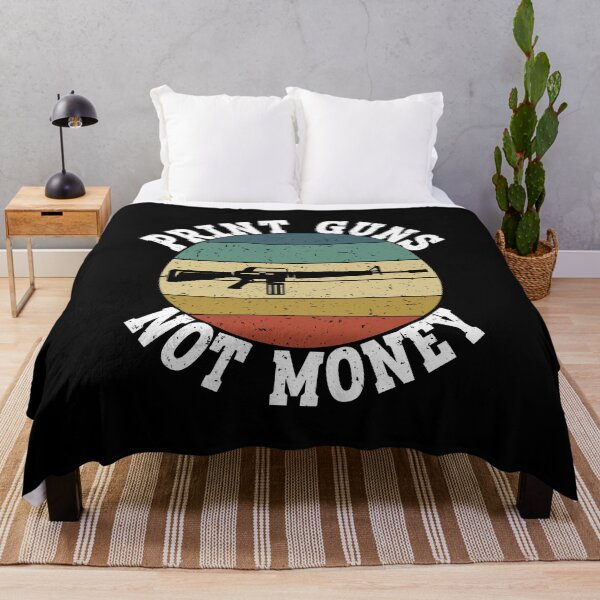 Item preview, print guns not money, guns shirt, guns lover, guns owner designed and sold by T-DESIGNEDZ.