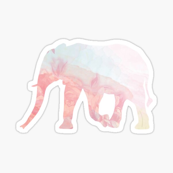 Item preview, Pastel Elephant designed and sold by Lauren DeMarks.