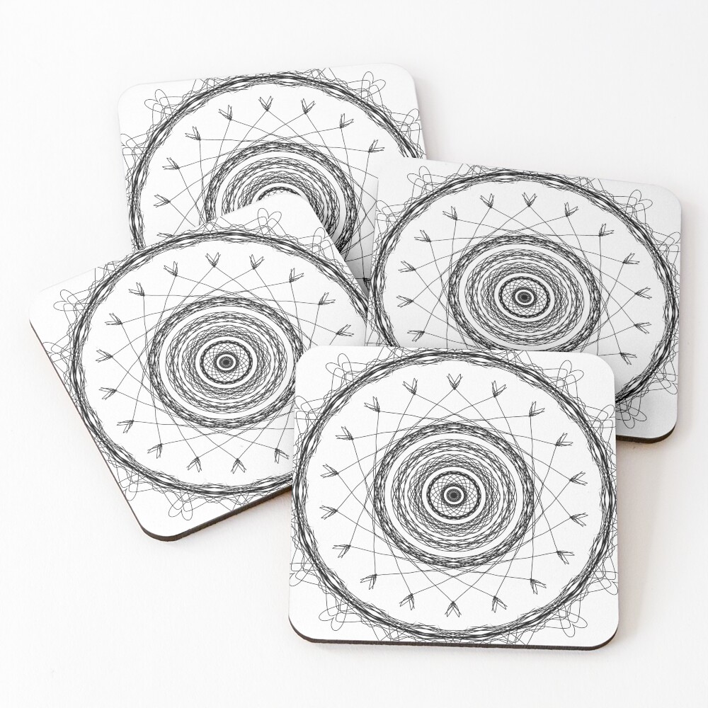 Item preview, Coasters (Set of 4) designed and sold by BruceDCrocodile.