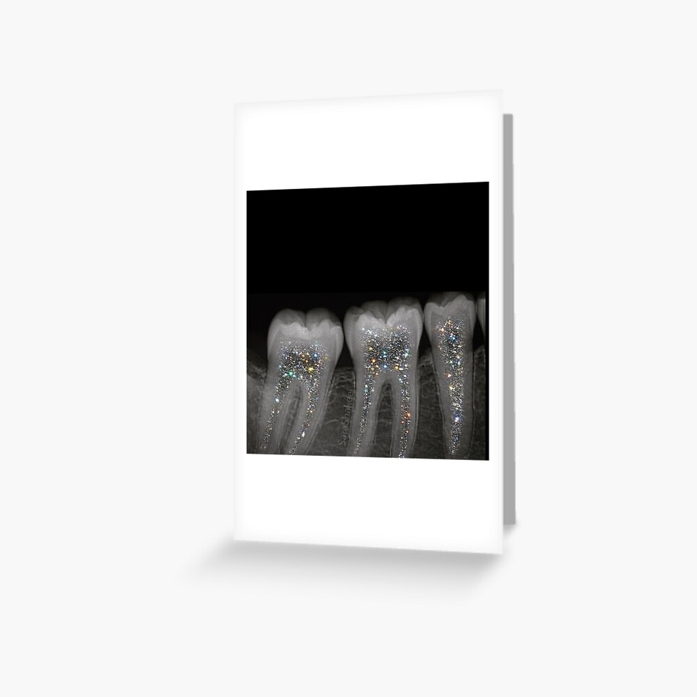 Carte postale for Sale avec l'œuvre « Dent avec feuilles d'automne -  Dentaire » de l'artiste guaka-molly