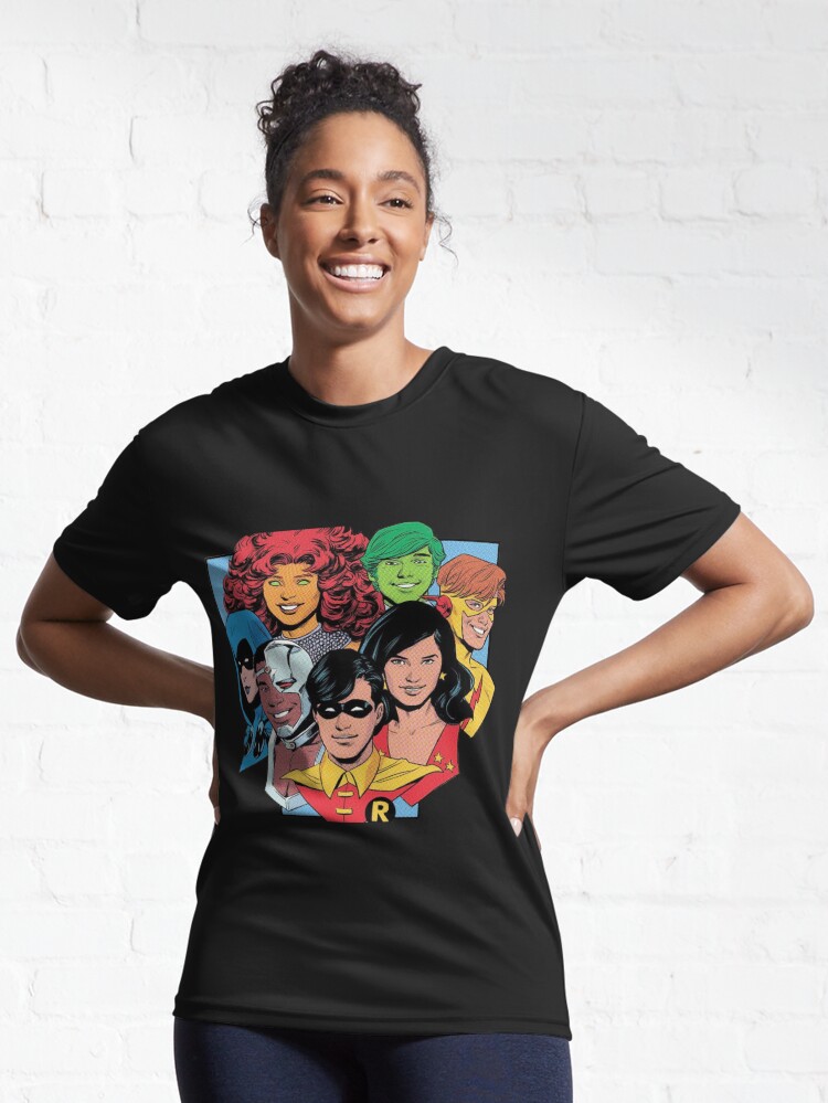 Teen Titans Go! Team Graphic V-Neck T-Shirt