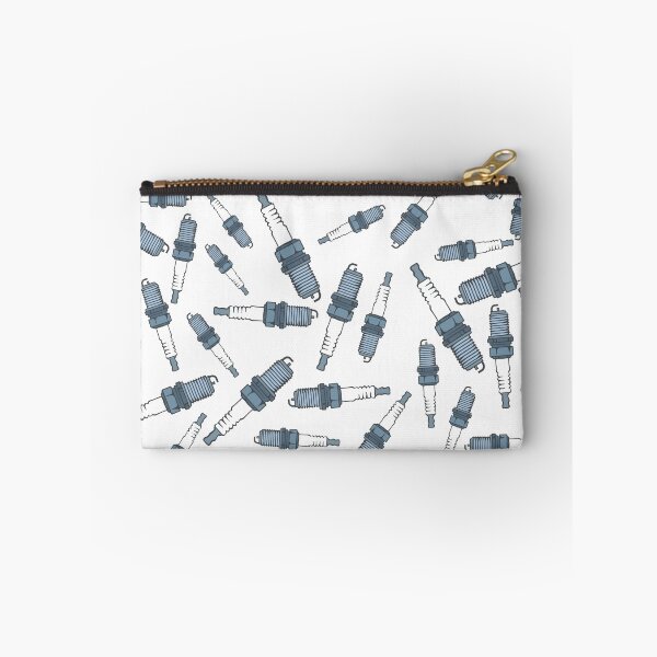 Item preview, Random Spark plugs Seamless Pattern illustration designed and sold by dimair.