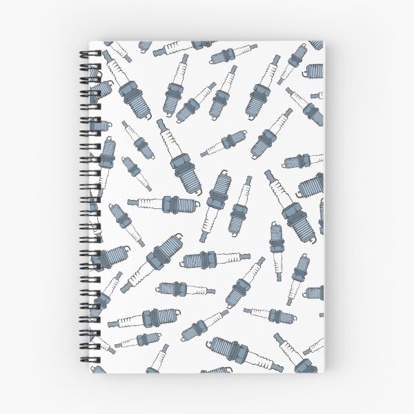 Item preview, Random Spark plugs Seamless Pattern illustration designed and sold by dimair.