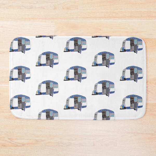 Item preview, ‘Mabel’ the Caravan vintage trailer  designed and sold by Leatextileart.