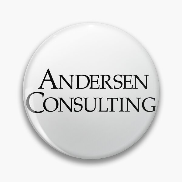 Item preview, Logo of the missing company Andersen Consulting designed and sold by Purple-Light.