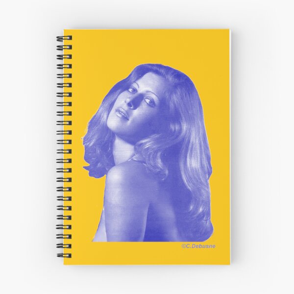 Item preview, Portrait of a young woman. Variant in blue designed and sold by Catherine Debusne.