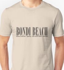Bondi Beach address Unisex T-Shirt