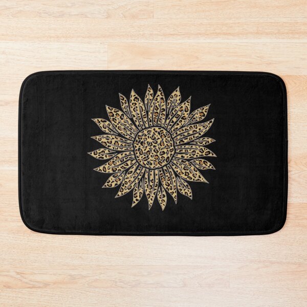 Item preview, Sunflower Leopard Print Pattern  designed and sold by ZiesMerch.