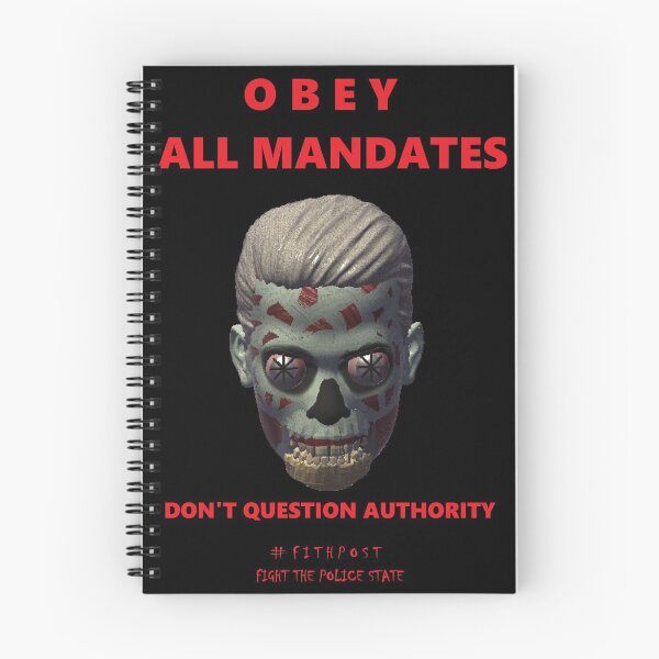 Item preview, OBEY ALL MANDATES designed and sold by fithpost.