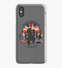 Eliminate the Impossible (Black Text) iPhone Case
