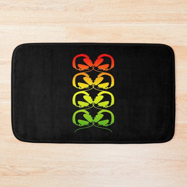 Item preview, HEADPHONES PATTERN. RED.YELLOW.GREEN designed and sold by 5hertz.