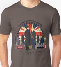 Eliminate the Impossible (Black Text) Unisex T-Shirt