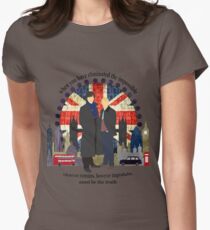 Eliminate the Impossible (Black Text) Women's Fitted T-Shirt