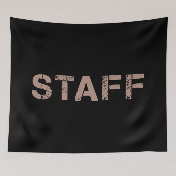 Item preview, Vintage STAFF Text designed and sold by pallkris.