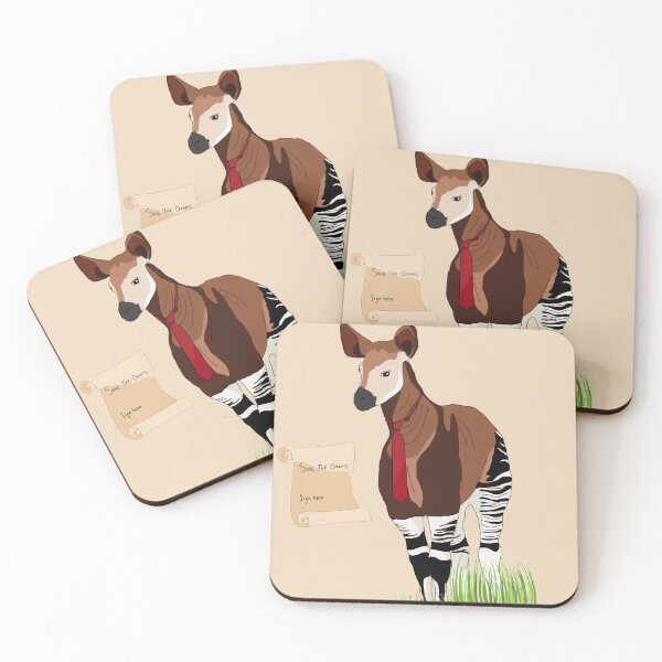 Item preview, Save the okapis designed and sold by Achibebon.