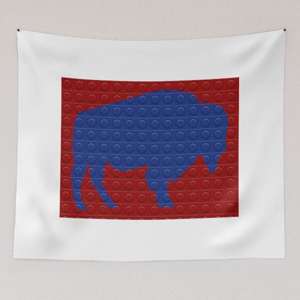 Item preview, Blue Buffalo Block Merch designed and sold by PopPucks.
