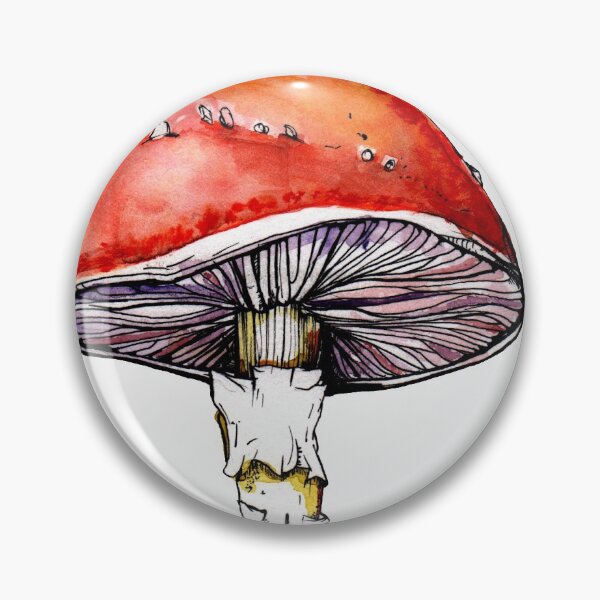 Item preview, Orange Cap Mushroom designed and sold by pacstudios.