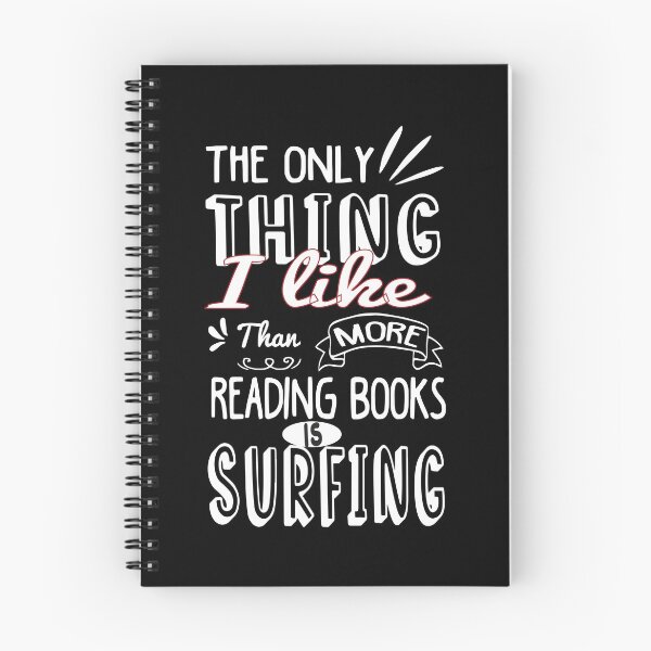 Item preview, Copy of The Only Thing I Like More Than Reading Books Is Surfing-Surfboard-Surfer Girl-Funny Saying Gift For Surfer Girlfriend designed and sold by Rassitni.