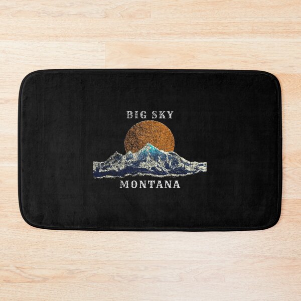 Item preview, Big Sky Montana With Mountain Scene designed and sold by teatordena.