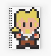 Pixel Guybrush Threepwood Spiral Notebook