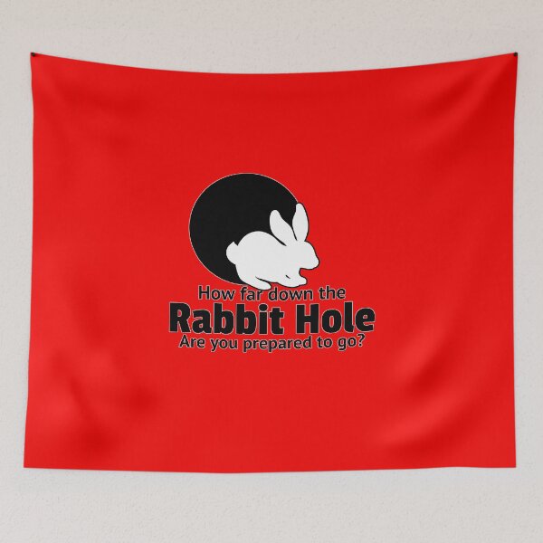 Item preview, Down The Rabbit Hole Design designed and sold by GrungeGarage.