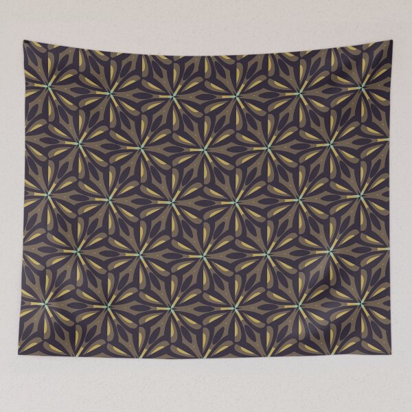 Item preview, Shades of Green, Brown and Black Geometric Pattern designed and sold by cozycaroline.