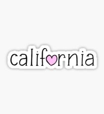 California Love , Hand Lettered Sticker