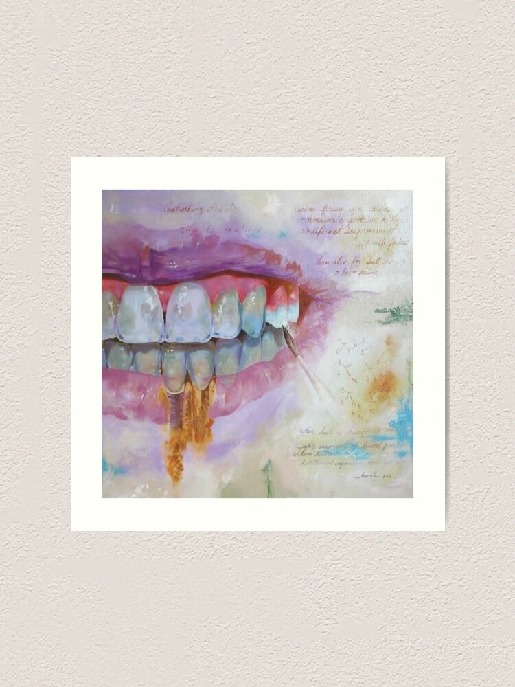Dental Themed Watercolor Paint Book