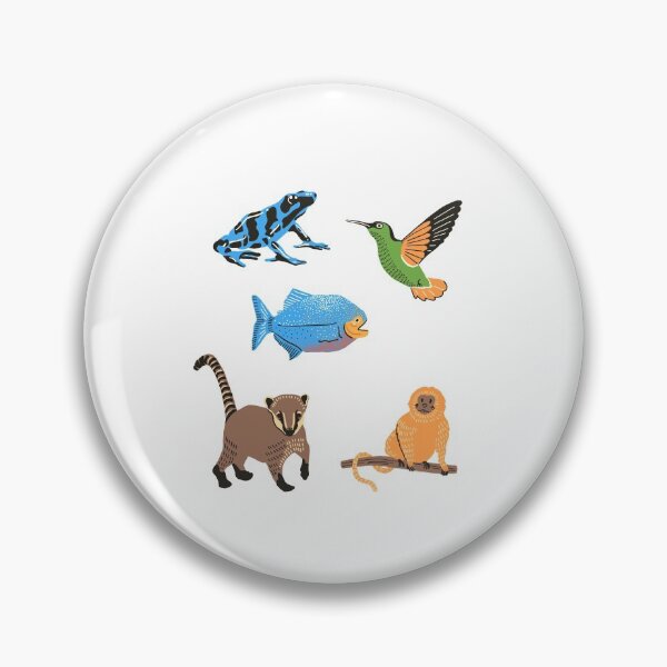 Item preview, Brazil Animal Sticker Pack designed and sold by Peter Stawicki.
