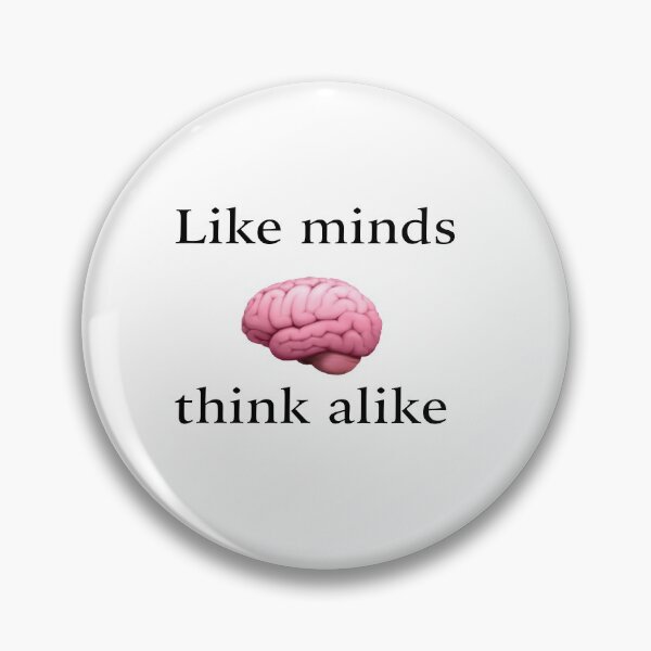 Item preview, like minds think alike design designed and sold by Gracie_Designs.