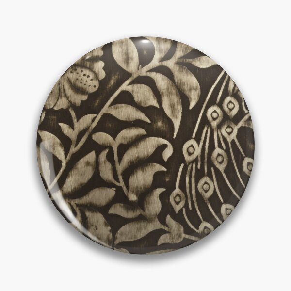 Item preview, Engraved Metal Flowers Pattern designed and sold by CherryDamzel.