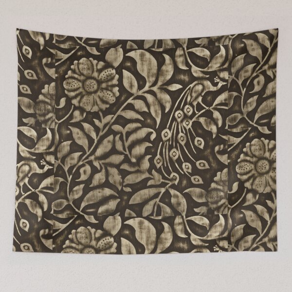 Item preview, Engraved Metal Flowers Pattern designed and sold by CherryDamzel.