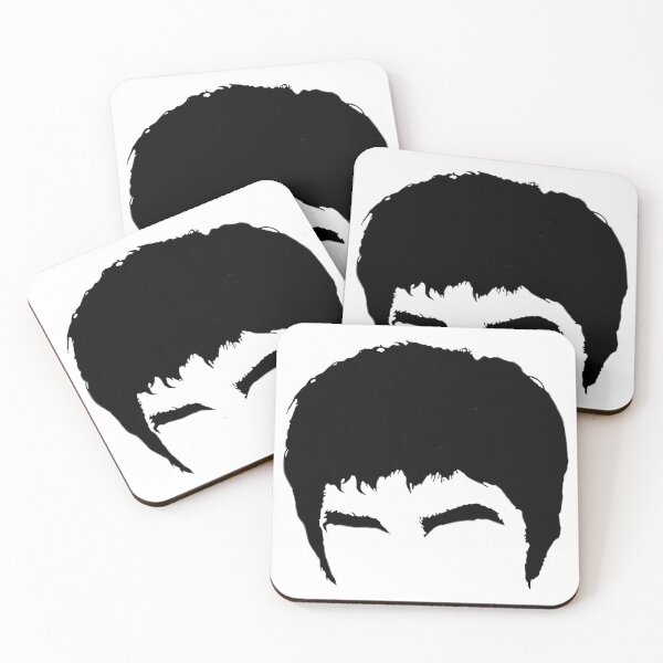 Item preview, Oasis Noel Gallagher Monochrome Hair Print designed and sold by Printopia-.