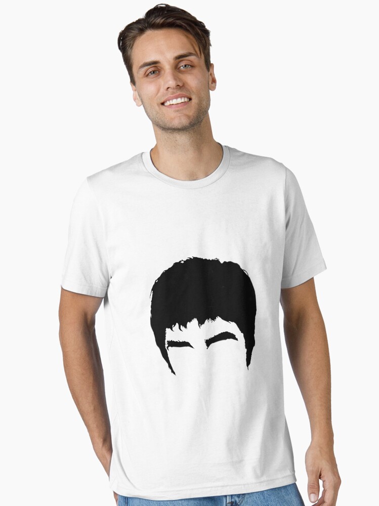 Oasis Noel Gallagher Monochrome Hair Print