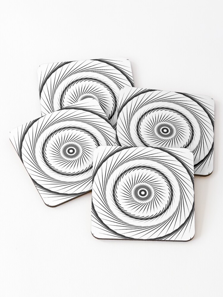 Thumbnail 1 of 5, Coasters (Set of 4), Pattern designed and sold by BruceDCrocodile.