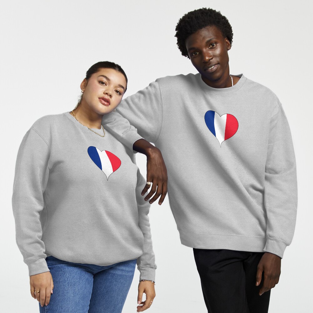 France Flag French Heart Inspired for \