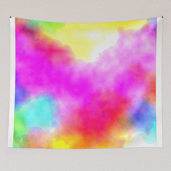 Item preview, Colorful cotton candy Yoga Mood Enhancer designed and sold by Thats-the-T.