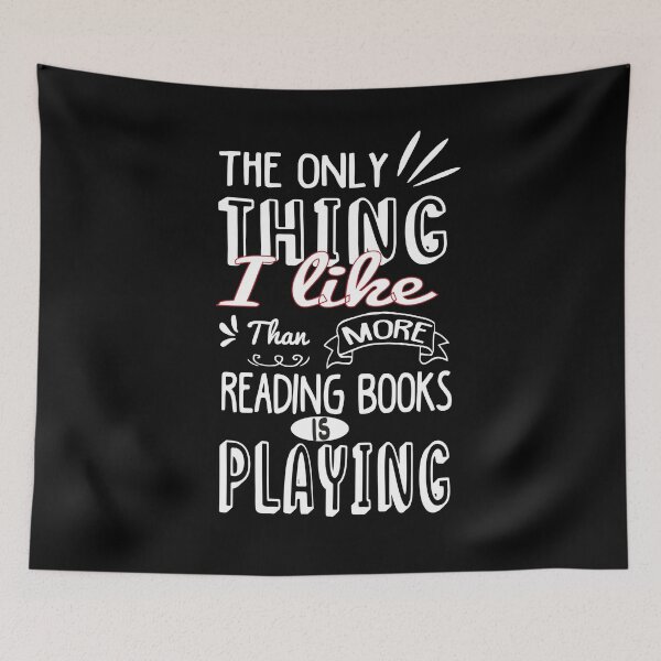 Item preview,  The Only Thing I Like More Than Reading Books Is Playing-Funny Saying-Streamer Boy-Funny Gift For Gamers designed and sold by Rassitni.