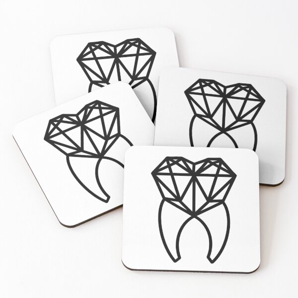 Item preview, Diamond tooth logo, line art designed and sold by guaka-molly.