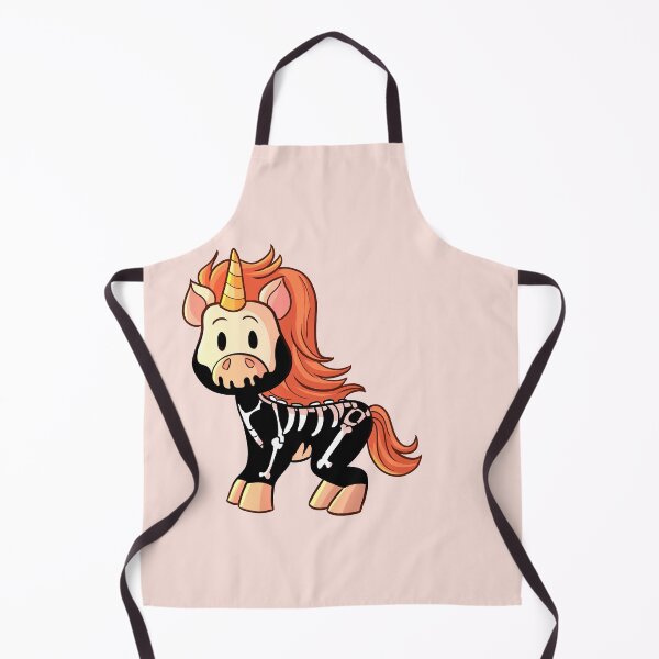 Item preview, Cute Halloween Unicorn in Skeleton Costume designed and sold by Pink Pineapple Works.