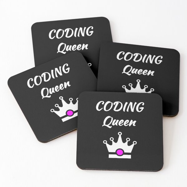 Item preview, Coding Queen, Coding Princess, Women in STEM, Women in Tech, Computer Science, Programming Humor, dark designed and sold by Max-Wear.