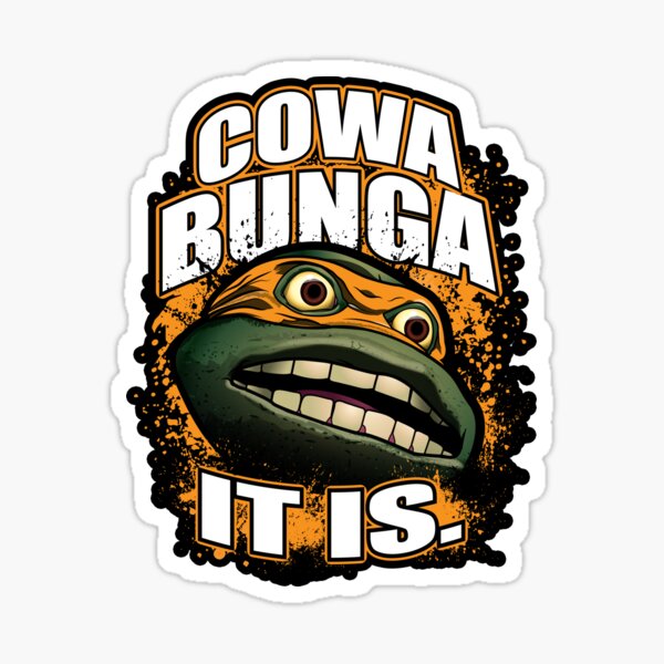 Item preview, Cowabunga It Is designed and sold by sonicdude242.
