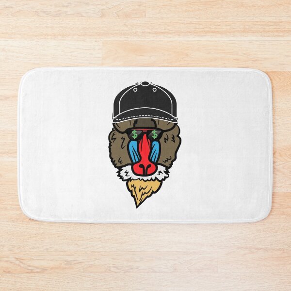 Item preview, Mandril with glasses and cap designed and sold by kocakashop.