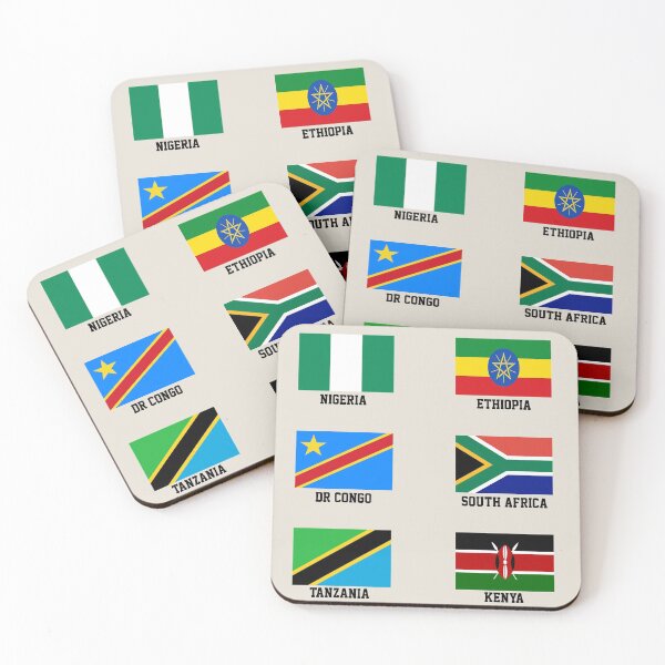 Item preview, Country Flags Sticker Pack 23 -  designed and sold by FladsynnDesigns.